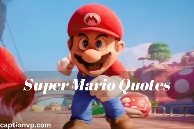 Super Mario Quotes